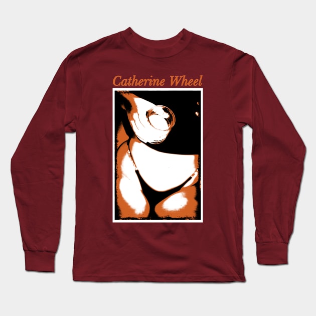 Catherine Wheel - Tribute Artwork Long Sleeve T-Shirt by Vortexspace